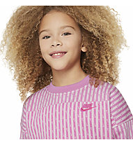 Nike Sportswear Jr - felpa - ragazza, Pink/White