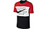 Nike Sportswear Swoosh - T-shirt - Herren, Red/White/Black