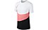 Nike Sportswear Swoosh Tee - T-Shirt - Herren, White/Pink/Black