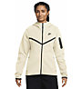 Nike  Sportswear Tech Fleece W - felpa con cappuccio - donna, Beige
