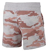 Nike Sportswear Vintage - pantaloni fitness corti - ragazza, Pink/Grey