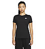 Nike Sportswear W Club - T-shirt - donna, Black