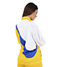 Nike Sportswear Woven Swoosh - giacca della tuta - donna, White/Yellow/Blue