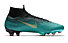 Nike Superfly 6 Elite CR7 (FG) - Fußballschuhe kompakte Rasenplätze, Turquoise/Black