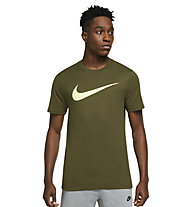 Nike SW Swoosh M's - T-Shirt - Herren , Green