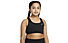 Nike Swoosh Big Kids' Sports Bra - reggiseno sportivo - bambina , Black