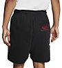 Nike Sportswear Swoosh French Terry - Trainingshose kurz - Herren, Black