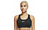 Nike Swoosh W - Sport-BH mittlerer Halt - Damen , Black