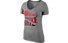 Nike Tee-V Varsity Pennant T-Shirt fitness donna, Grey
