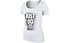 Nike Tee Scoop Jdi T-Shirt Fitness Damen, White