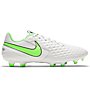 Nike Tiempo Legend 8 Academy MG - scarpa calcio multi terreno, White/Green