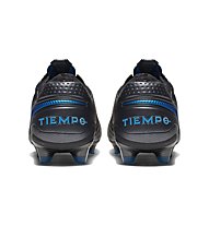 Nike Tiempo Legend 8 Elite FG - scarpe da calcio terreni compatti, Black/Blue