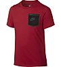 Nike Tri Blend Tech TD Tee YTH T-Shirt Bambino, University Red