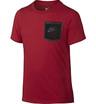 Nike Tri Blend Tech TD T-Shirt Boys, University Red