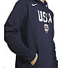 Nike USA Nike Club - pullover con cappuccio, Dark Blue