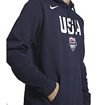 Nike USA Nike Club - pullover con cappuccio, Dark Blue