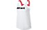 Nike W Breathe Training Tank - Top - Damen, White/Red