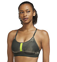 Nike W Nk Df Indy Dye Aop - reggiseno sportivo - donna, Dark Green