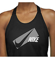 Nike Dri-FIT Elastika W's Graphic Training - Trainingstop - Damen, Black