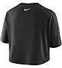 Nike Dri-FIT W's Graphic Training Crop - T-shirt fitness - donna, Black