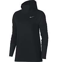 Nike Element - felpa con cappuccio running - donna, Black