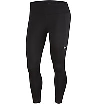 Nike Fast Crop - pantaloni running - donna, Black