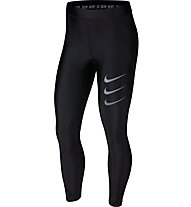 Nike Speed Tight 7/8 W - pantaloni running 7/8 - donna, Black