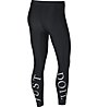 Nike Speed 7/8 JDI - pantaloni running - donna, Black