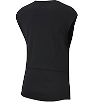 Nike Dri-Fit Graphic Running Top - Laufshirt - Damen, Black