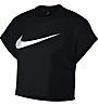 Nike Sportswear NSW Short-Sleeve Crop Top - T-Shirt - Damen, Black