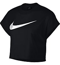 Nike Sportswear NSW Short-Sleeve Crop Top - T-Shirt - Damen, Black