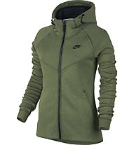 Nike Tech Fleece - giacca fitness - donna, Green