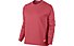 Nike Women Sportswear Bonded Top - langärmliges Damen-Fitnessshirt, Red