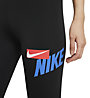Nike W One Crop Hbr Grx Tight - Fitnesshose - Damen , Black