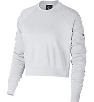 Nike W Training Top - Sweatshirt - Damen, White