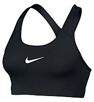 Nike Women's Nike Swoosh Sports Bra (Cup B) - Sport BH - Damen, Black/White
