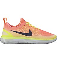Nike Free Run Distance 2 - Neutrallaufschuh - Damen, Orange/Yellow