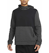 Nike Yoga Dri-FIT - felpa con cappuccio - uomo, Grey/Black