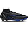 Nike Zoom Mercurial Superfly 9 Elite FG - scarpe da calcio per terreni compatti - uomo, Black/Blue