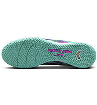 Nike Zoom Mercurial Vapor 15 Academy IC - Indoor Fußballschuhe - Herren, Light Blue/Purple