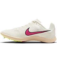 Nike Zoom Rival Distance - Wettkampfschuhe - Unisex, White/Violet/Light Green