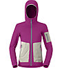 Norrona Falketind warm2 stretch Hood W - felpa in pile - donna, Pink