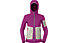 Norrona Falketind warm2 stretch Hood W - felpa in pile - donna, Pink