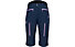 Norrona Fjora Flex 1 - pantaloni corti trekking - donna, Blue/Pink