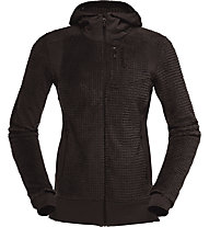 Norrona Lofoten Alpha Raw - giacca in pile con cappuccio - donna, Black