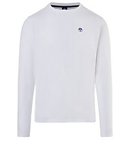 North Sails Basic Bollo - maglia maniche lunghe - uomo, White