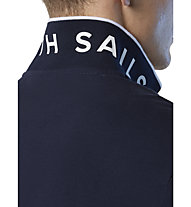 North Sails LS W/Graphic - Poloshirt - Herren, Dark Blue