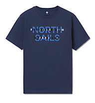North Sails Organic Jersey - T-shirt - uomo, Dark Blue