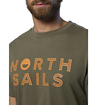 North Sails SS W/Graphic - T-shirt - uomo, Green