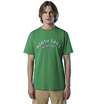 North Sails SS W/Graphic - T-Shirt - Herren, Green